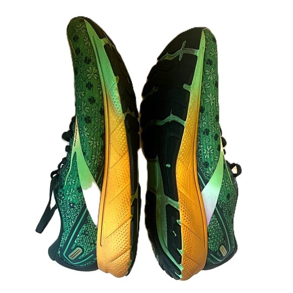 Ghost 14 Brooks Men Shamrocks Run lucky 11 Green Gold St Patty’s Day Green Irish - Picture 3 of 10